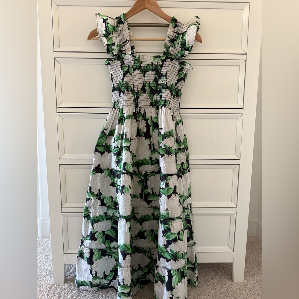 Hill House Ellie Nap Dress . Night Bloom  Size XS